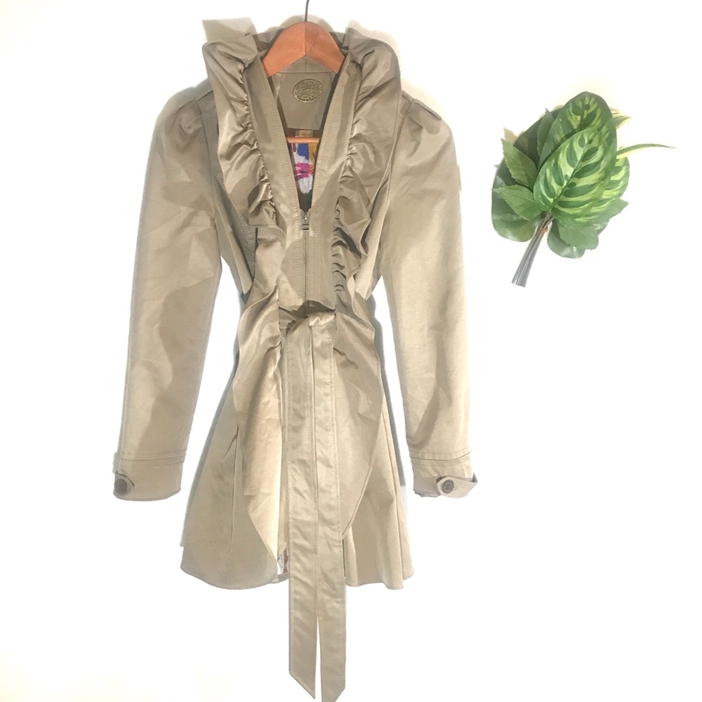 Anthropologie trench coat